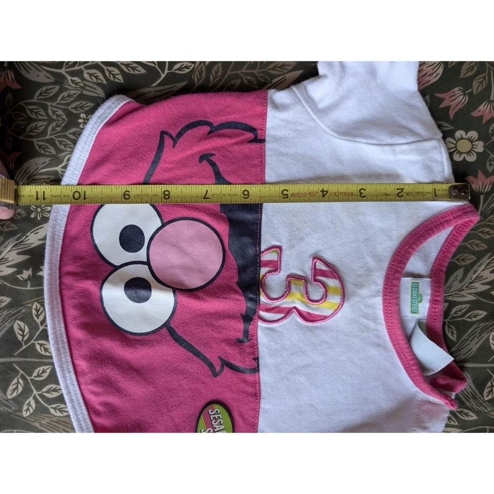 Vintage Pink Elmo Shirt 12 Months Sesame Street 